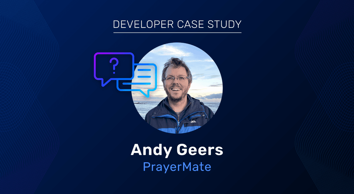 Thumbnail for "Developer Case Study: Andy Geers / PrayerMate"