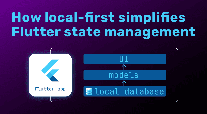 Thumbnail for "How Local-First Simplifies Flutter State Management"