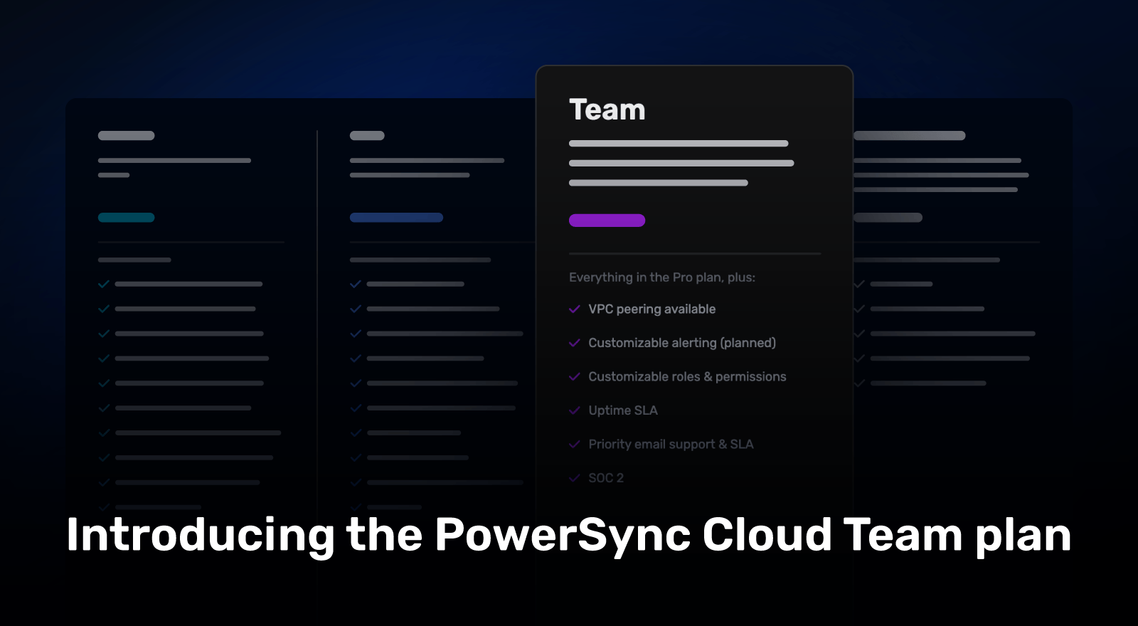 Thumbnail for "Introducing The PowerSync Cloud Team Plan"