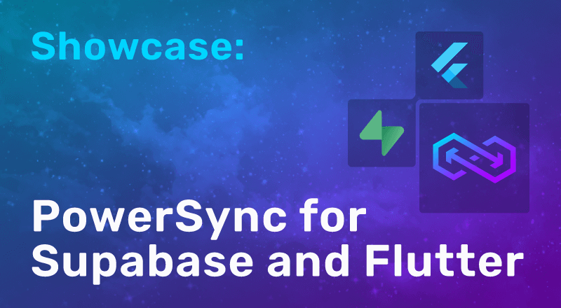 Thumbnail for "Showcase: PowerSync For Supabase And Flutter"